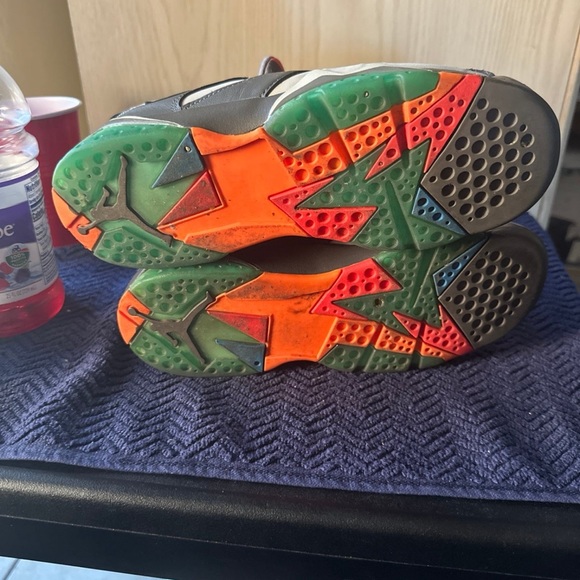 Nike Air Jordan 7 Retro size 6y big kids youth sneakers big boy or girl shoe - Picture 6 of 8